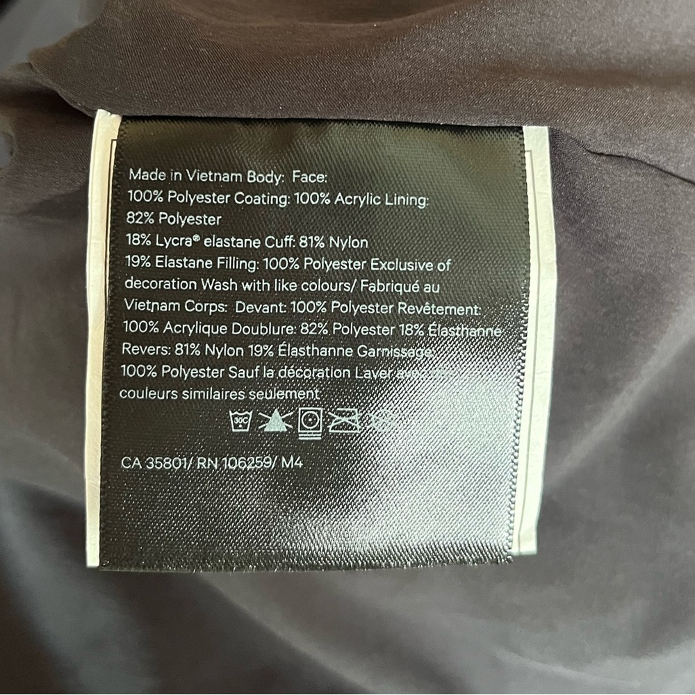 {Lululemon} Dynamic Movement Hoodie Pullover in Black - Womens 10 - Picture 9 of 11